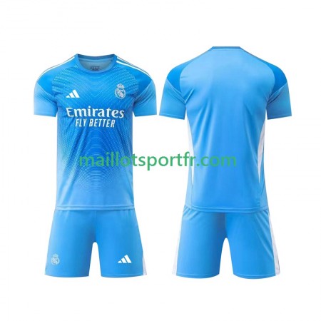 Maillot de Foot Real Madrid Gardien Enfant Domicile 2025/26 Maillot de Foot Real Madrid Gardien Enfant Domicile 2025/26